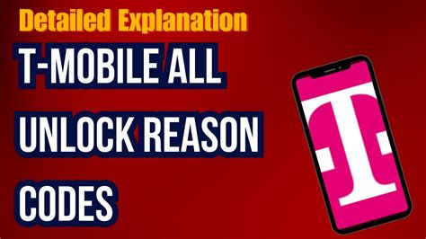 T-Mobile Device Unlock Process & T-Mobile Device Unlock Process. . Tmobile unlock reason code 8